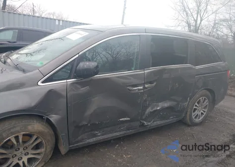 2012 Honda Odyssey Ex-L z USA, uszkodzony, nr VIN 5FNRL5H66CB069818